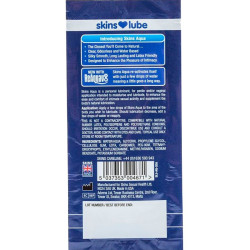 SKINS AQUA LUBRICANTE BASE DE AGUA MONODOSIS 5 ML 2