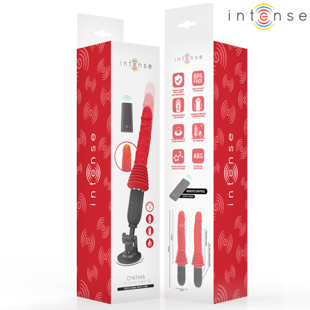 INTENSE CYNTHIA VIBRADOR THRUSTING CONTROL REMOTO CON CALOR