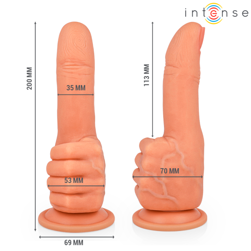 INTENSE BENDER ESTIMULADOR PUNTOG MANO FLEXIBLE 113 CM