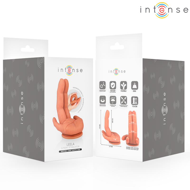 INTENSE LEELA ESTIMULADOR PUNTOG MANO FLEXIBLE 126 CM