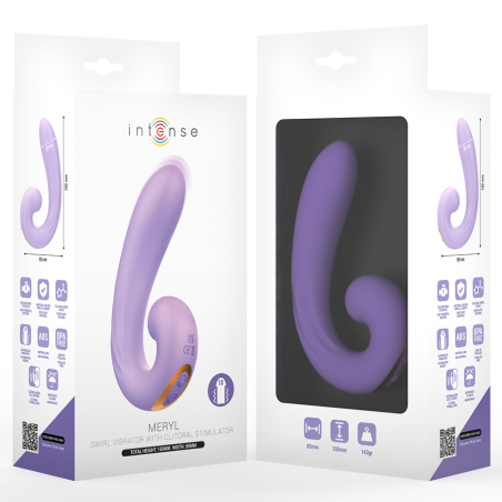 INTENSE MERYL ESTIMULADOR CLITORIS DOBLE VIBRACION