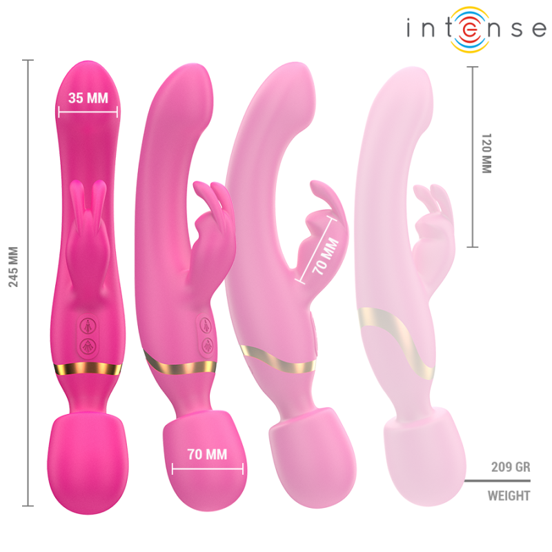 INTENSE WINONA DOBLE VIBRADOR RABBIT WAND