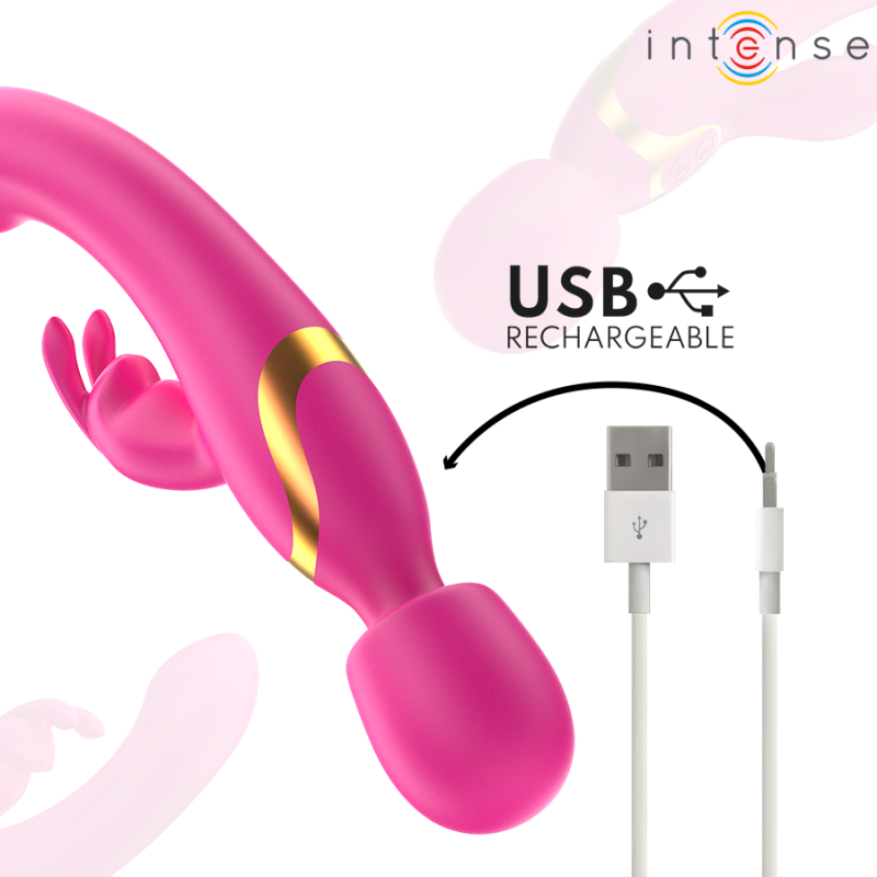 INTENSE WINONA DOBLE VIBRADOR RABBIT WAND