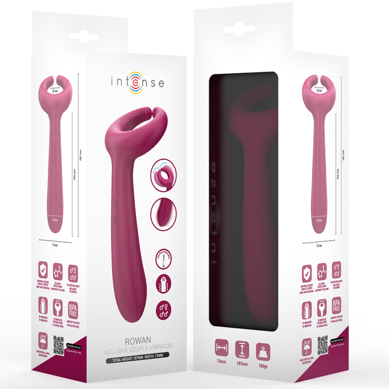 INTENSE ROWAN VIBRADOR INCLUSIVO PARA PAREJAS