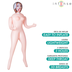 INTENSE DOLLS NICOLE MUNECA HINCHABLE CON TRES ORIFICIOS 2