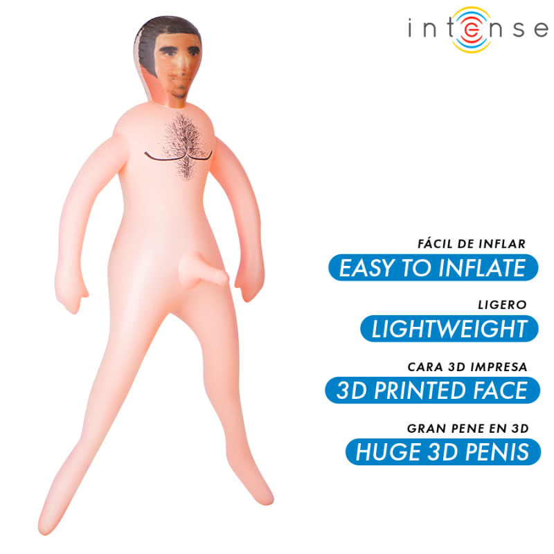 INTENSE DOLLS ANTHONY MUNECO HINCHABLE PENE 3D