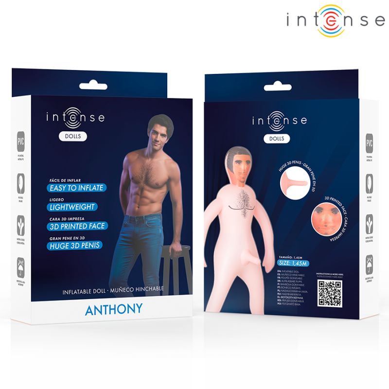 INTENSE DOLLS ANTHONY MUNECO HINCHABLE PENE 3D