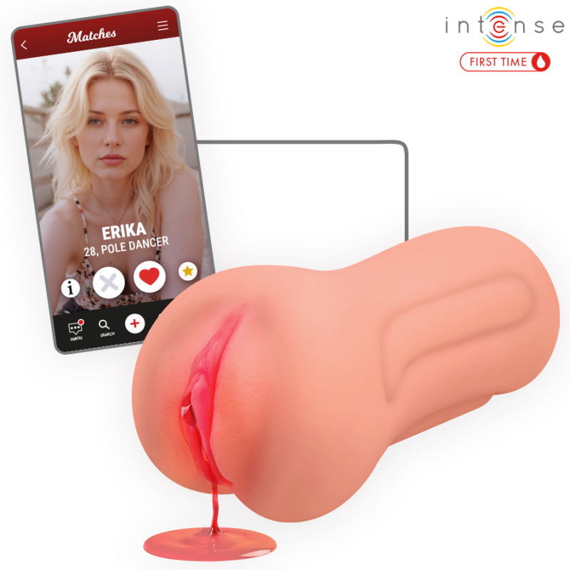 INTENSE FIRST TIME ERIKA VAGINA VIRGEN CON HIMEN Y SANGRADO