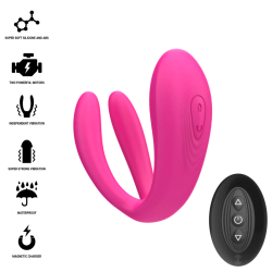 INTENSE JULIA VIBRADOR ESTIMULADOR DE PINZAS CONTROL REMOTO 2