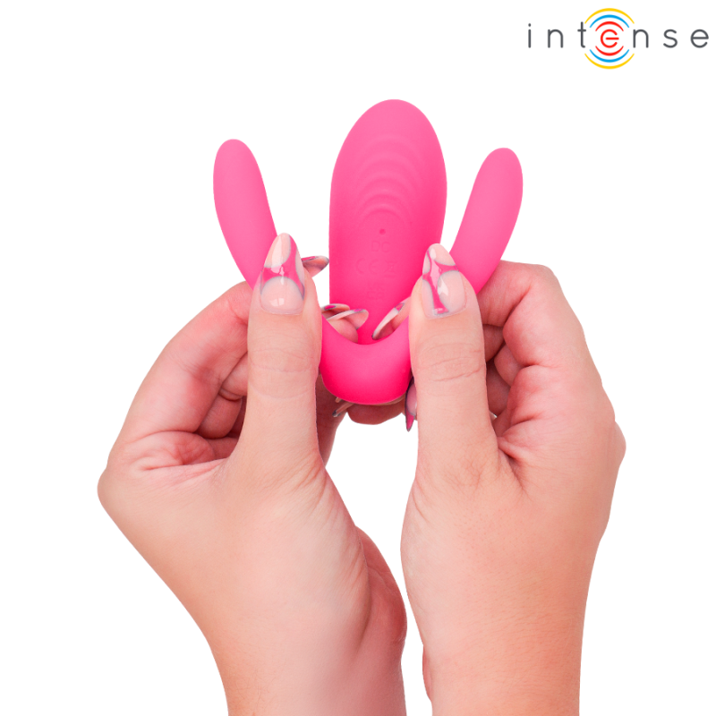 INTENSE JULIA VIBRADOR ESTIMULADOR DE PINZAS CONTROL REMOTO