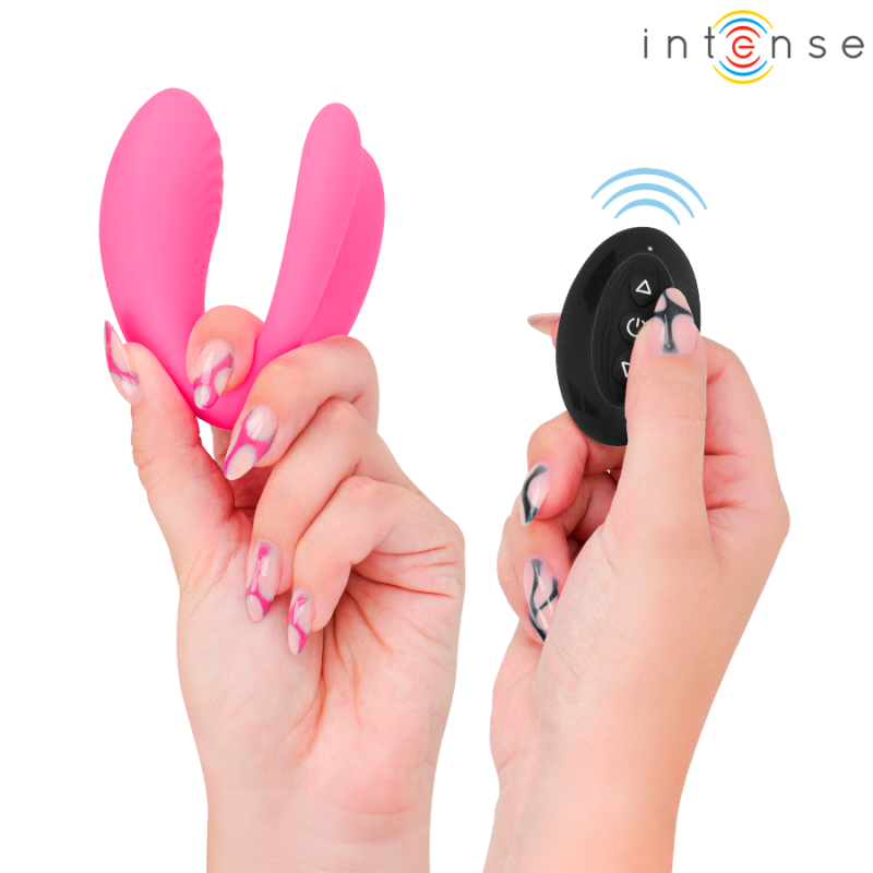 INTENSE JULIA VIBRADOR ESTIMULADOR DE PINZAS CONTROL REMOTO