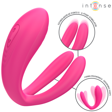 INTENSE JULIA VIBRADOR ESTIMULADOR DE PINZAS CONTROL REMOTO