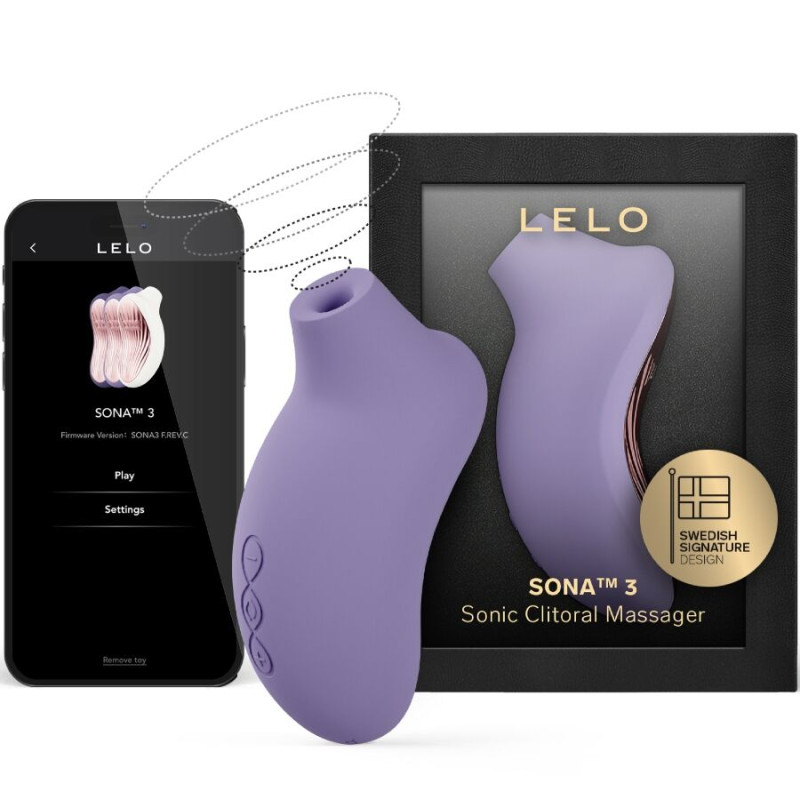 LELO SONA 3 MASAJEADOR SONICO DE CLITORIS VIOLETA