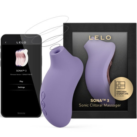 LELO SONA 3 MASAJEADOR SONICO DE CLITORIS VIOLETA