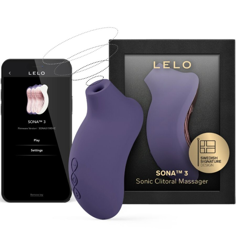 LELO SONA 3 MASAJEADOR SONICO DE CLITORIS MORADO