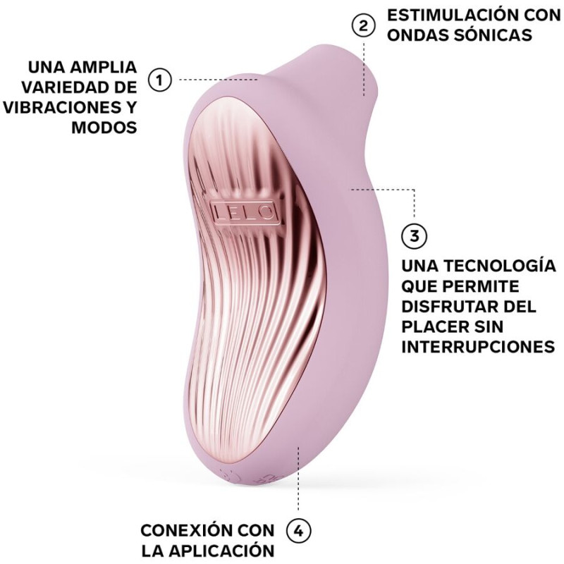 LELO SONA 3 CRUISE MASAJEADOR SONICO DE CLITORIS ROSA