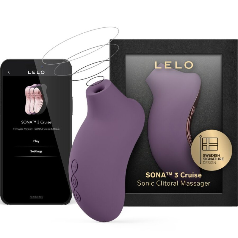 LELO SONA 3 CRUISE MASAJEADOR SONICO DE CLITORIS VIOLETA
