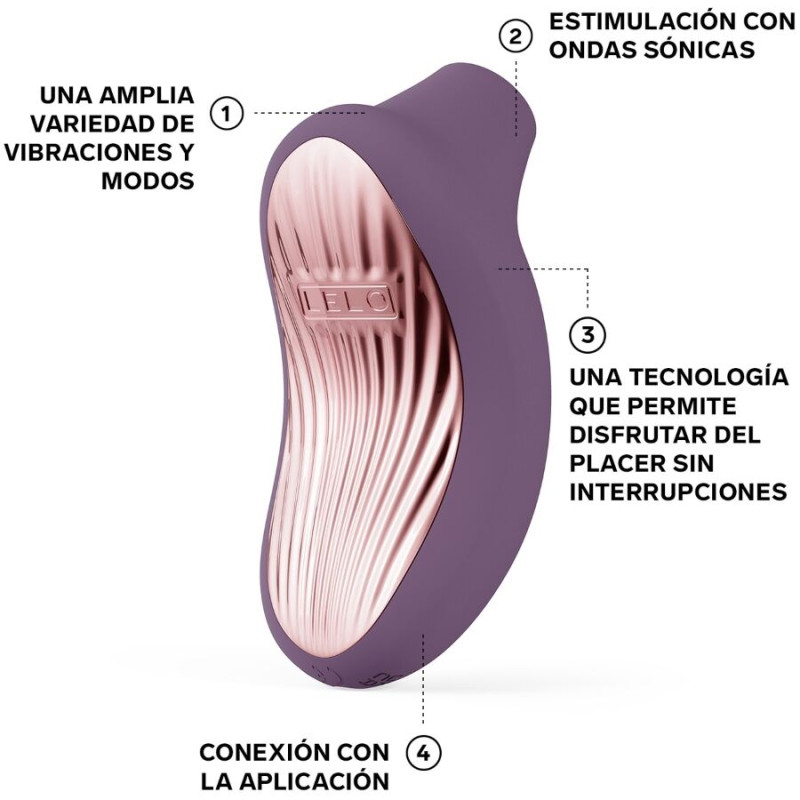 LELO SONA 3 CRUISE MASAJEADOR SONICO DE CLITORIS VIOLETA