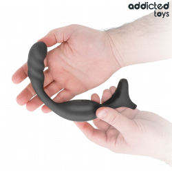 ADDICTED TOYS ANILLO DOBLE VIBRADOR PROSTATICO CONTROL REMOTO 2