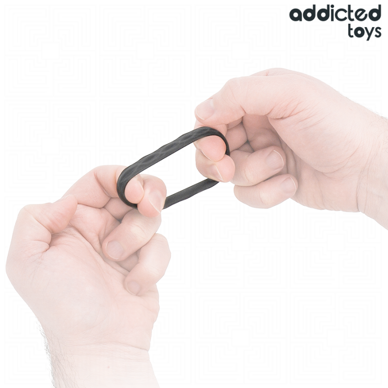 ADDICTED TOYS SET ANILLOS PENE TEXTURIZADOS 4 TAMANOS