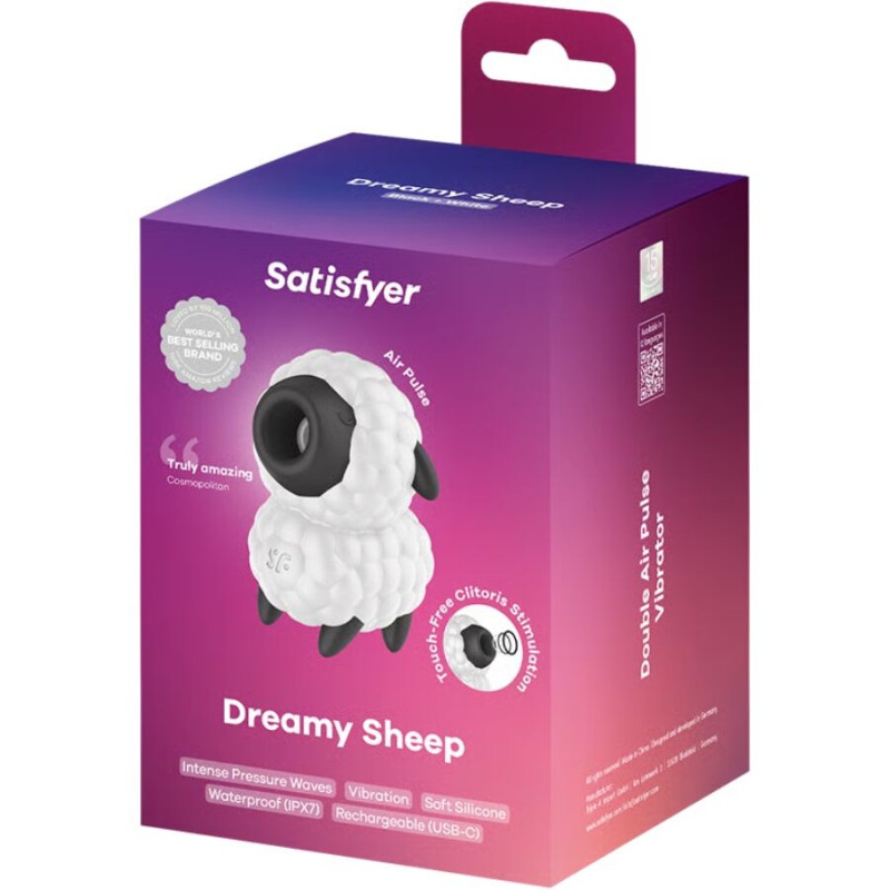SATISFYER DREAMY SHEEP VIBRADOR ESTIMULADOR AIR PULSE