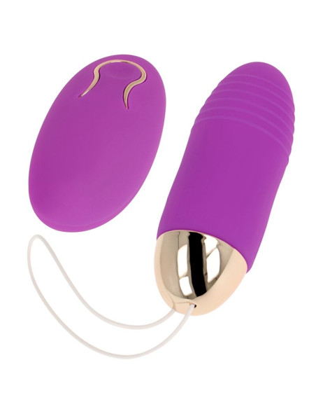 OHMAMA HUEVO CONTROL REMOTO 10 MODOS LILA