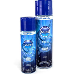 SKINS AQUA LUBRICANTE BASE DE AGUA 130 ML 2