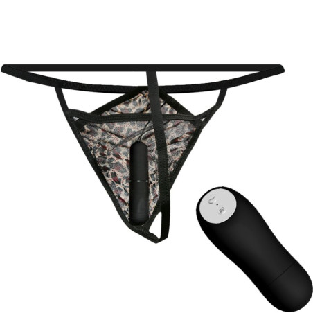 BAILE TANGA CON BALA VIBRADORA Y CONTROL REMOTO NEGRO