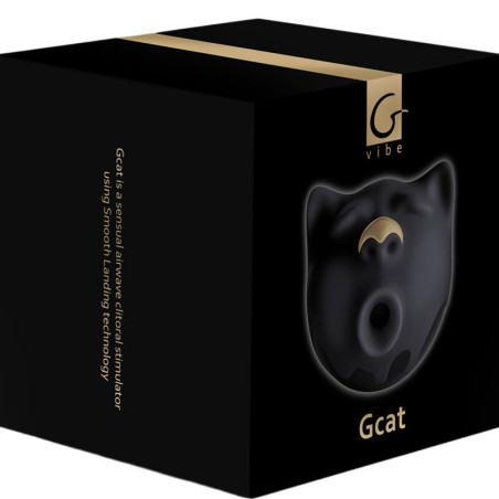 G VIBE GCAT MYSTIC SUCCIONADOR DE CLITORIS NEGRO
