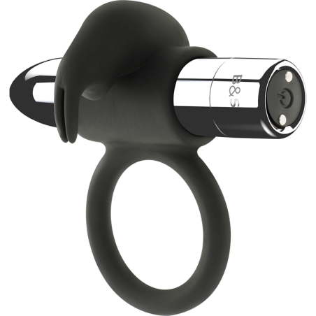 BLACKSILVER BURTON ANILLO RECARGABLE 10 MODOS VIBRACION