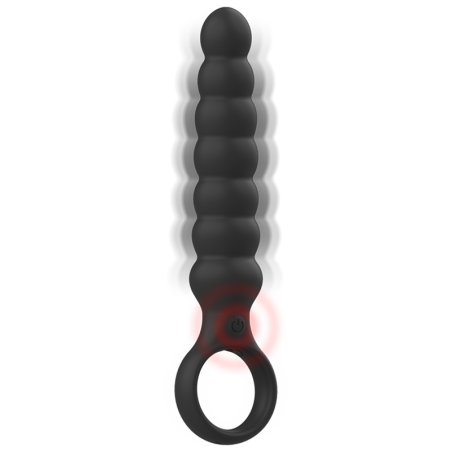 BLACKSILVER BOB POTENTE VIBRADOR DILATADOR ANAL SILICONA