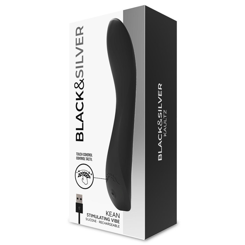 BLACKSILVER KEAN VIBRADOR TOUCH CONTROL