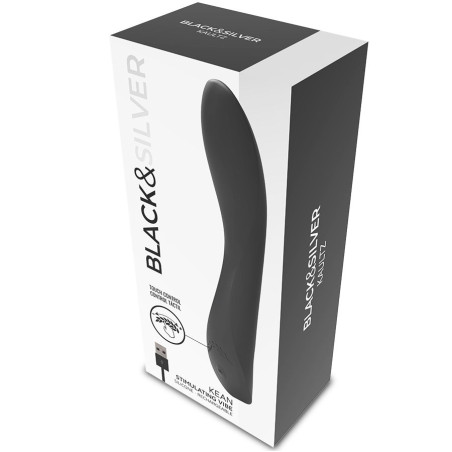 BLACKSILVER KEAN VIBRADOR TOUCH CONTROL