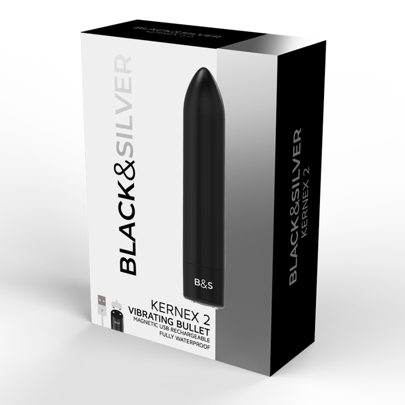 BLACKSILVER BALA MAGNETICA VIBRADORA KERNEX 2 NEGRO