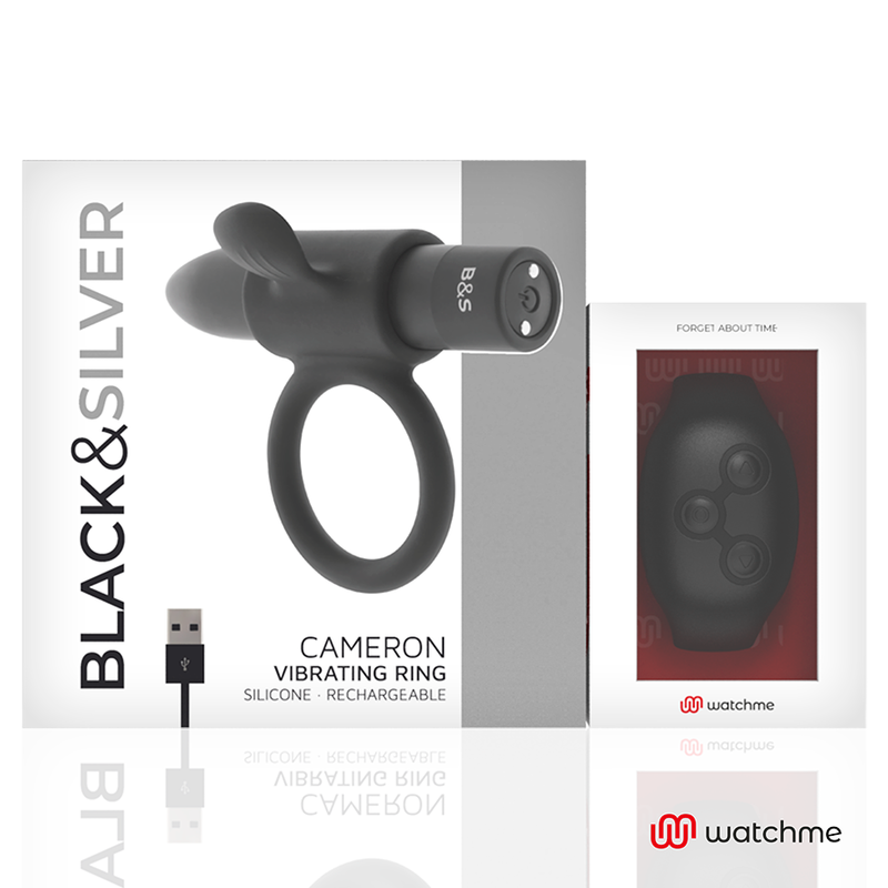 BLACKSILVER CAMERON CONTROL REMOTO COCKRING WATCHME