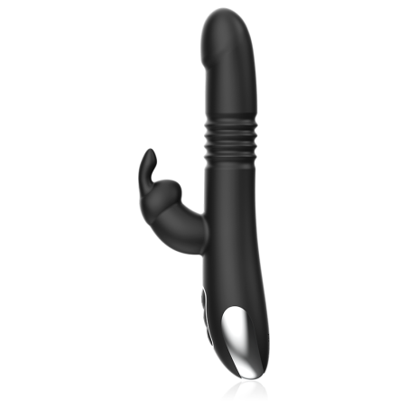 BLACKSILVER KENJI VIBRADOR RABBIT UP DOWN COMPATIBLE CON WATCHME