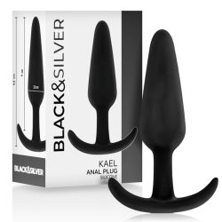 BLACKSILVER KAEL PLUG ANAL SILICONA CON ASA MEDIANO