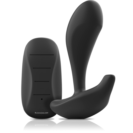 BLACKSILVER DWAYNE PLUG ANAL SILICONA CONTROL REMOTO