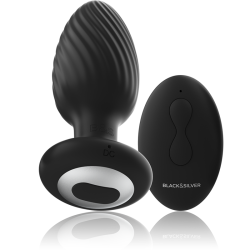 BLACKSILVER WELLS PLUG ROTADOR ANAL SILICONA CONTROL REMOTO 2