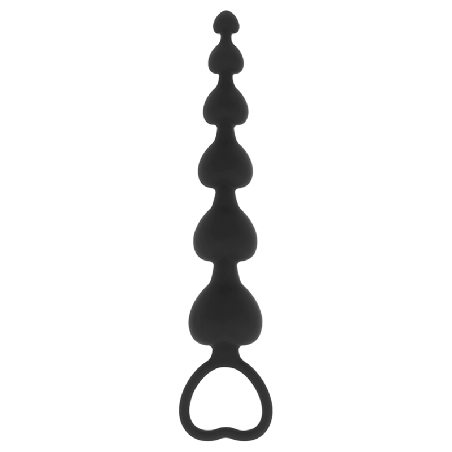 BLACKSILVER MILA CADENA ANAL DE CORAZONES 18 CM