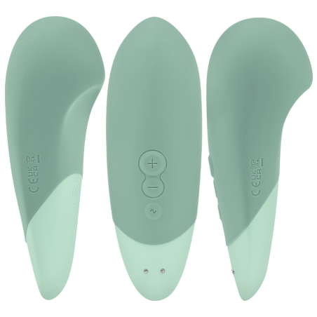 WOMANIZER VIBE VIBRADOR LAY ON SILENCIOSO VERDE CLARO