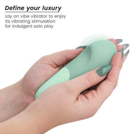 WOMANIZER VIBE VIBRADOR LAY ON SILENCIOSO VERDE CLARO