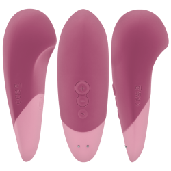 WOMANIZER VIBE VIBRADOR LAY ON SILENCIOSO ROSA OSCURO 2