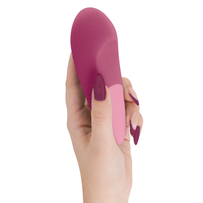 WOMANIZER VIBE VIBRADOR LAY ON SILENCIOSO ROSA OSCURO
