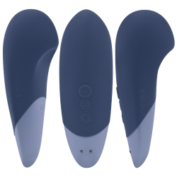 WOMANIZER VIBE VIBRADOR LAY ON SILENCIOSO AZUL OSCURO 2