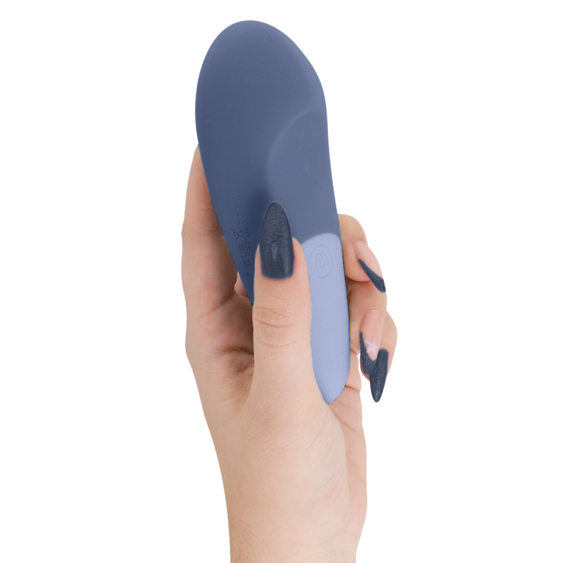 WOMANIZER VIBE VIBRADOR LAY ON SILENCIOSO AZUL OSCURO