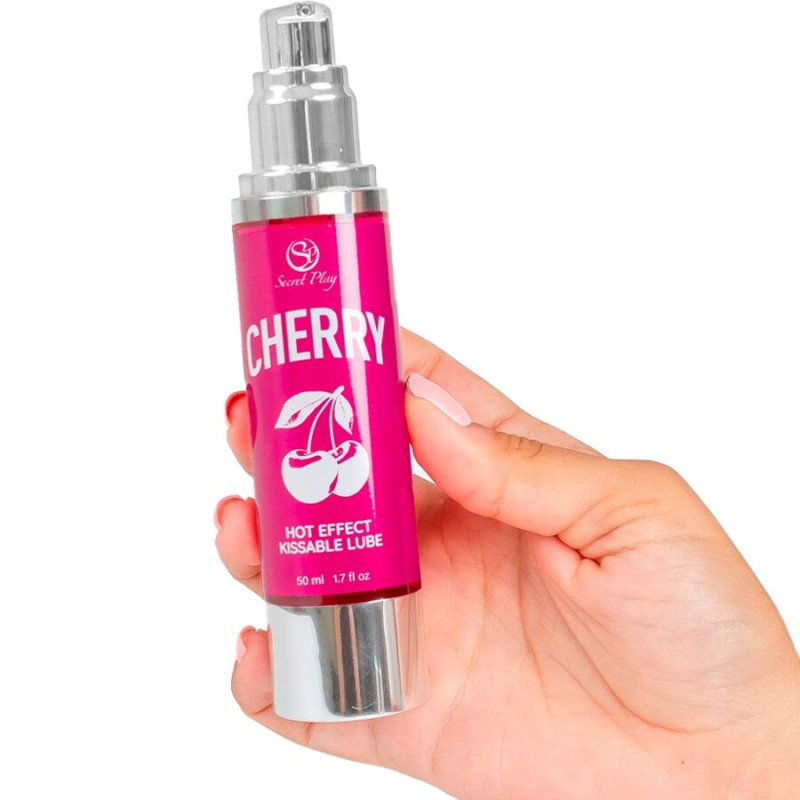 SECRETPLAY LUBRICANTE EFECTO CALOR CEREZA 50 ML