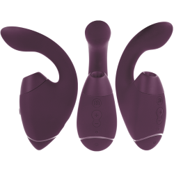 WOMANIZER DUO NEXT ESTIMULADOR VIBRADOR DUAL CLITORIS PUNTOG MORADO 2