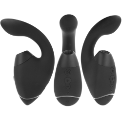 WOMANIZER DUO NEXT ESTIMULADOR VIBRADOR DUAL CLITORIS PUNTOG NEGRO 2