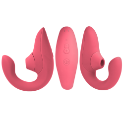 WOMANIZER BLEND ESTIMULADOR VIBRADOR RABBIT ROSA 2